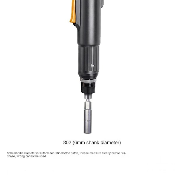 10 stycken elektriska skruvmejslar Hexagon Socket Head Hexagon Stud Snabbnyckel Skruvmejsel Socket