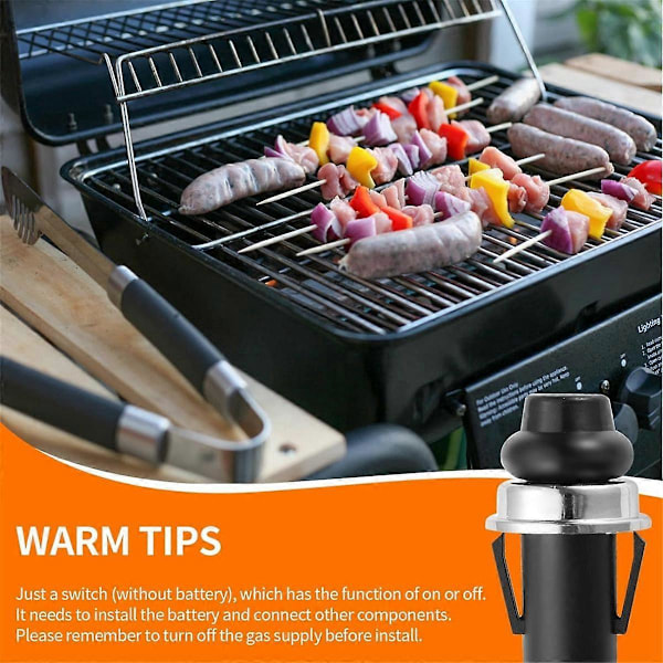 Tändknappsbrytare för Weber GS4 Spirit E/S 7642 7643 Grill Tändare Ersättningsdelar