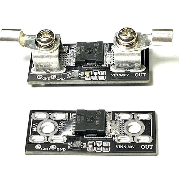 80V 50A Perfekt Diode Modul Solcellekontroller Anti-Revers Lading Anti-Revers Strømbeskyttelse