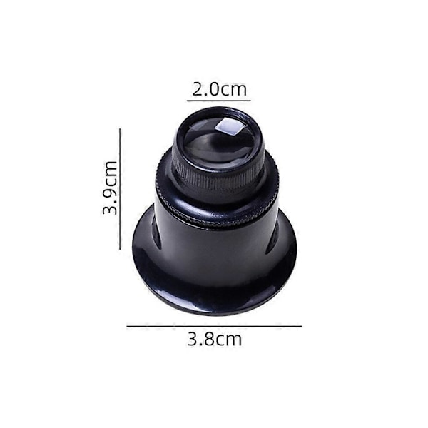 1 Set Pannband Förstoringsglas Robust Klocklupp Förstoringsglas Juvelerare Lupp Verktyg