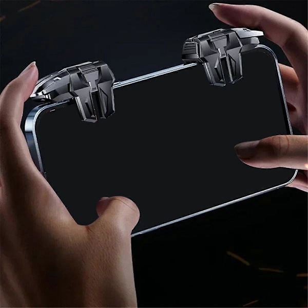 6 Finger Mobilspil Trigger til PUBG Aim Konkurrencedygtig Nøgleknap Gamepad Controller Universal til Mo