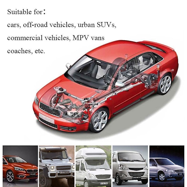 Däcktrycksövervakningssystem Solcellsdriven Trådlös Bil Tpms Med 4 Externa Sensorer