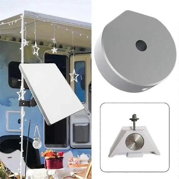 For Starlink Mini Brakett Rør 1/4 Skrue Adapter Aluminium Legering Ethernet Satellitt Brakett Spacex Mi