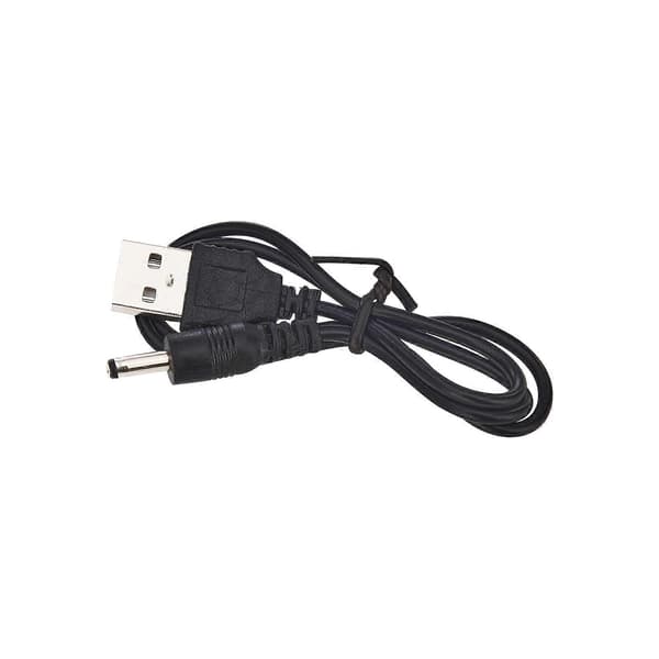 USB-ladekabel til genopladelig LED-lommelygte og pandelampe