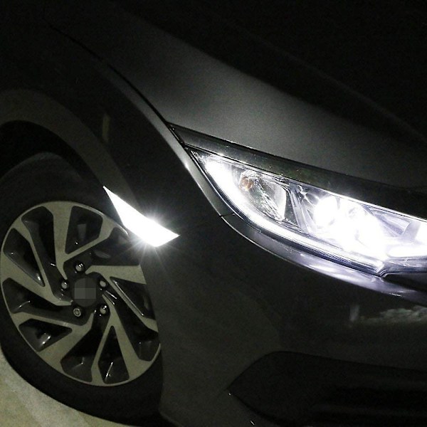 LED-sidomarkörblinkers för bil med T10-lampor för 2016 2017 2018 2019