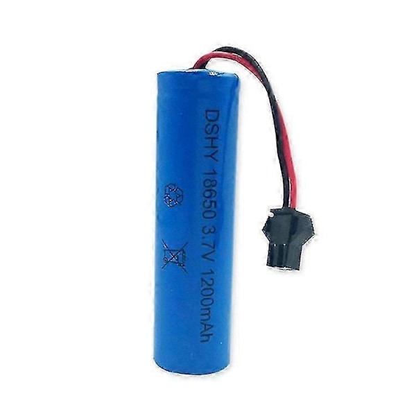 Xj2 Stykker 18650 Lithium Batteri 3.7v Sm-2p Stik 1200mah Børnelegetøj Elektrisk Legetøj Genopladelig Li