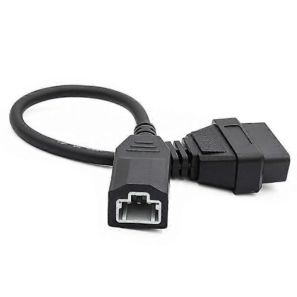 OBD2-kaapeli, yhteensopiva 3-nastaisen OBD1-sovittimen kanssa, OBD2 OBDII -yhteensopiva 3-nastainen - 16-nastainen liitin, yhteensopiva diagnostiikkatyökalun kanssa