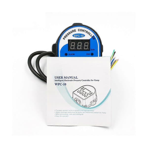 Tryckströmbrytare Vattentryckströmbrytare Regulator för Vakuumpump Högtryckspump Wpc 10 Vattenpump Relä