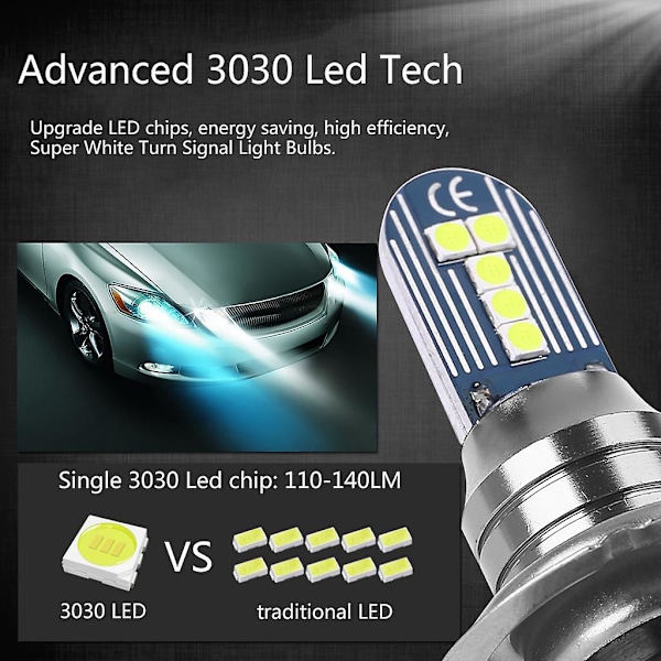 Mini LED-lampor för strålkastare H4 H7 H11 9006/hb4 Canbus Bil Dimljus