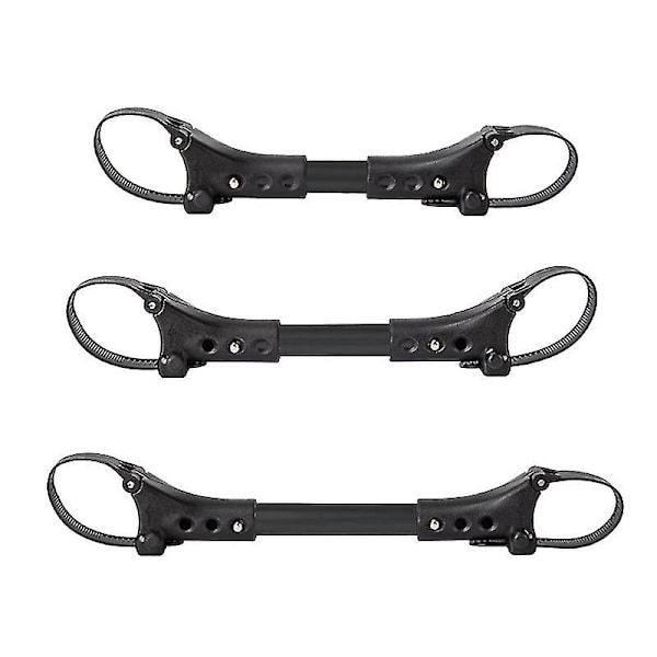 3 stk. Dobbelt Barnevognsforbindelse Universal Led Infant Vogn Rem Forbinder Krog-mxbc