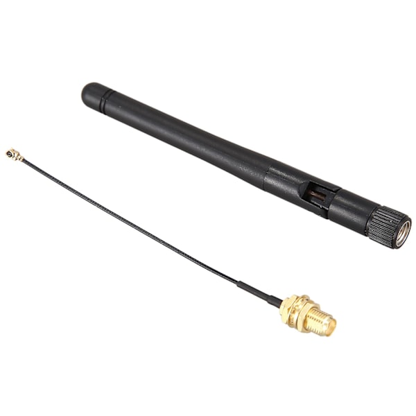 433Mhz Antenne 3Dbi GSM RP-SMA Stik Gummi Vandtæt Lorawan Antenne + IPX til SMA Lille Kabel Forlænger