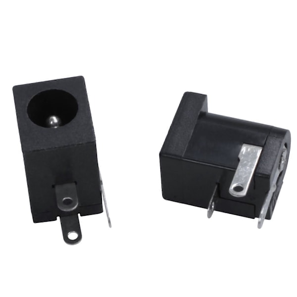 5 Stk. DC 5.5mmx2.1mm Strømstik Hun Panelmonteringsstik