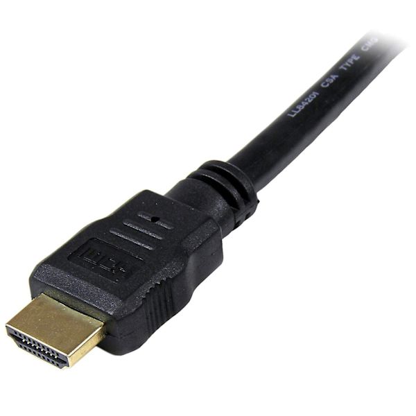 För Panasonic Lumix DMC-FZ82 Micro HDMI 1m Kabel Ledning HDTV TV Guldpläterad