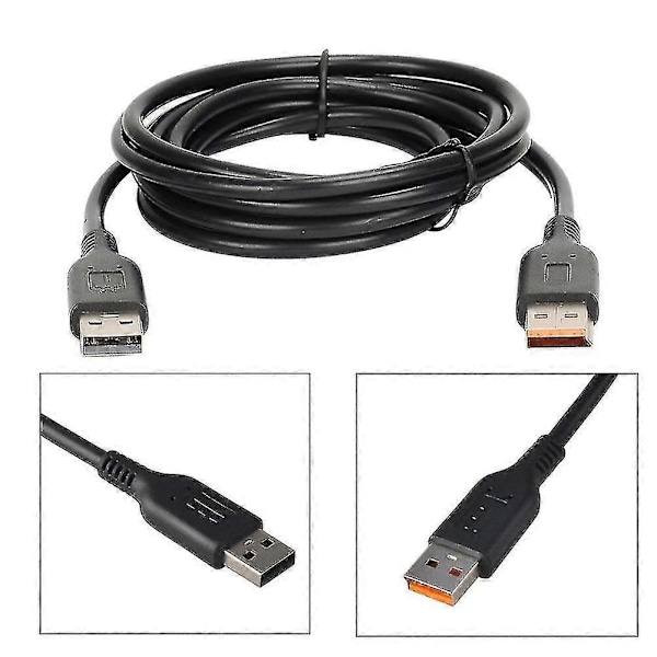 USB-laddningskabel för Lenovo Yoga 3 4 Pro Yoga 700 Laddare Laptop 900