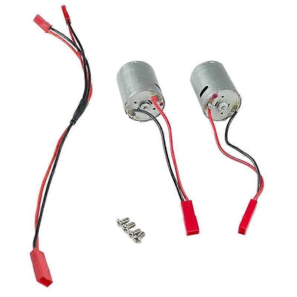 2 st LD-P06 370 Motor för LDRC LD-P06 LD P06 Unimog 1/12 RC Lastbil Bil Uppgraderingsdelar Reservdelar