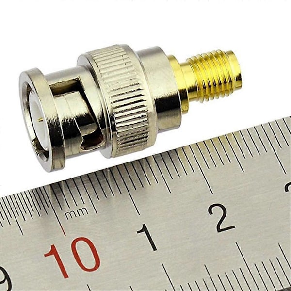 SMA til BNC Han RF Coax Koaksial Adapter Konverter Stik