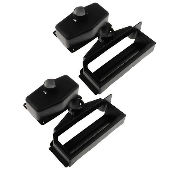 Pakke med 4 fodboldbord boldopsamlingskasser standard 1,4 m bordfodbold reservedele