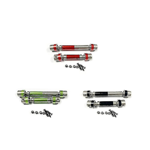 2 stk. Metall Drivaksel CVD Drivaksel for Trx4m -4m 1/18 RC Crawler Bil Oppgraderingsdeler Tilbehør