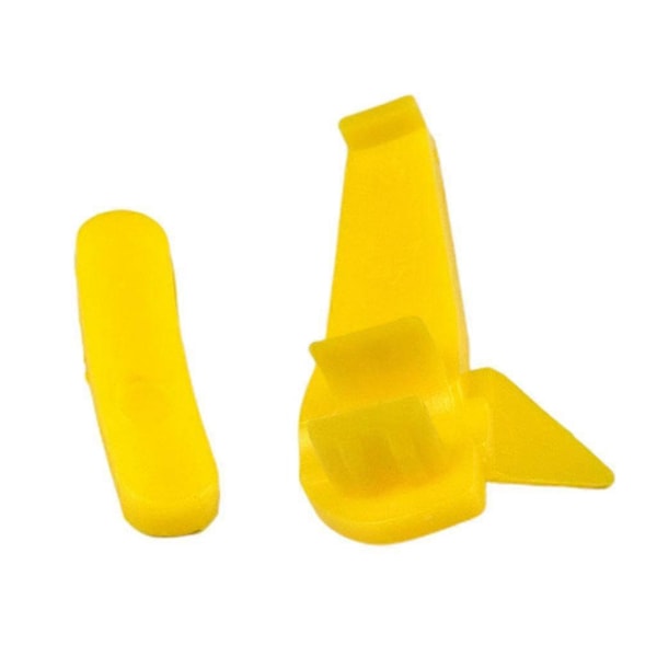 ANTAL (2) 62mm Däck Hjulväxlare Däck Fågelhuvud Nylon Plast Skyddsdynor