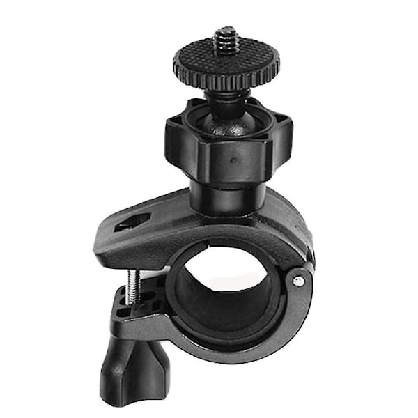 Cykel Sport DV Fäste Sportkamera O-Typ Fixeringsram Automatisk Klämma Videobandspelare Fäste för Actionkamera Fast Håll