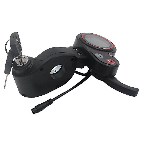 LCD-display ZQ-100 Elektrisk Scooter Display med Låsande Instrumentpanel Tillbehör Kickscoot