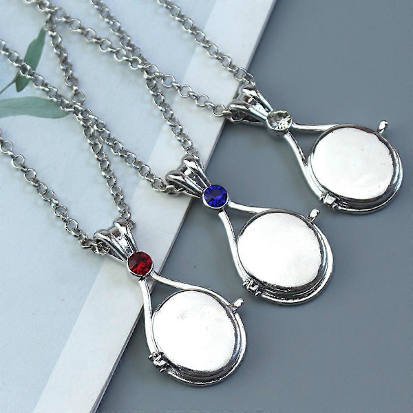 TV H2O Bare Tilføj Vand Halskæde Havfrue Skal Kan Åbne Medaljon Vedhæng Halskæde Til Kvinder Mænd Choker Cosplay Smykker Gave