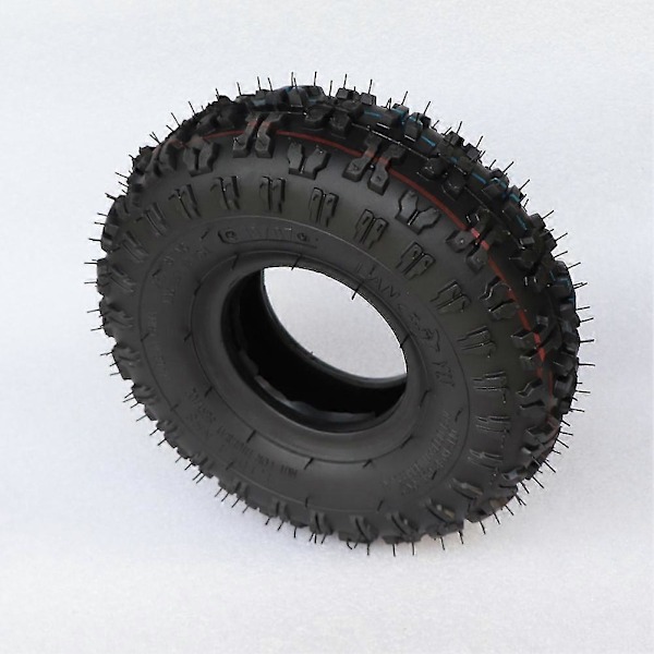 4.10/3.50-4 410/350-4 Atv Quad Go Kart 47cc 49cc Chunky 4.10-4 Däck Innerslang Passar Alla Modeller 3.50-4 4&quot; Däck