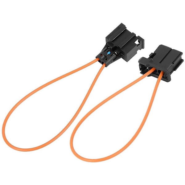 1 Sett Bil Fiber Optisk Optisk Sløyfe Kabel Bypass Kobling Hann Hunn Erstatning