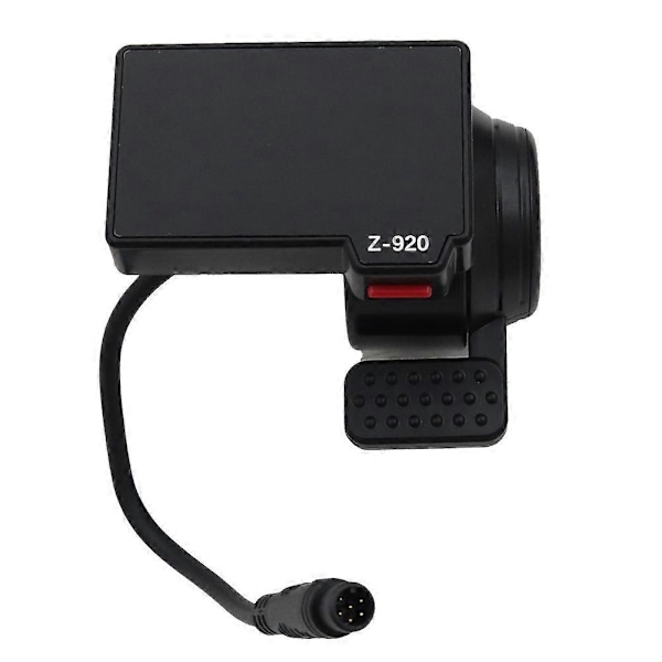 Z-920 LCD Display Dashboard 6 Pin med Gasshåndtak for Kugoo M4 Elektrisk Sparkesykkel Erstatningstilbehør