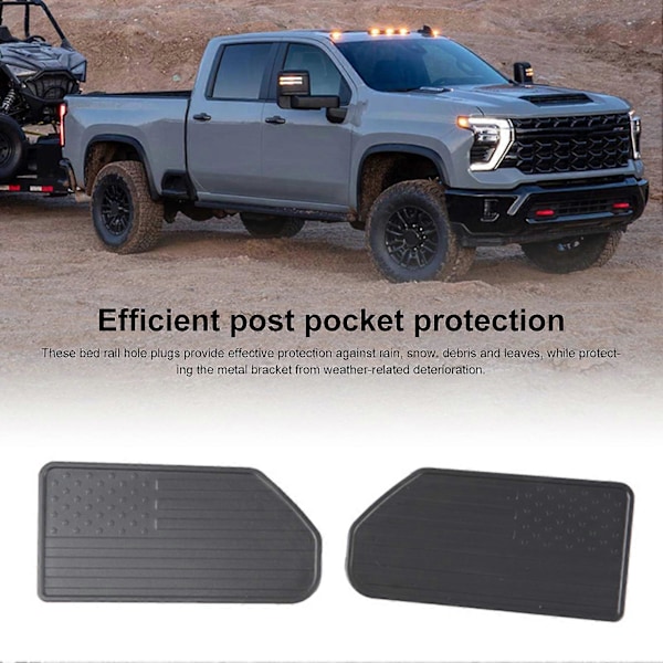 Sängflaksskydd för GMC Sierra 1500/2500HD/3500HD (2019-2024) Lastbils Bakre Hålskydd för Silverado 1500/2500HD/3500HD (2020-2024)