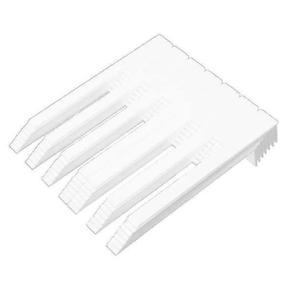 52 st/lot Pianotillbehör Vita Pianotangenter Reparationsdelar För Piano (5,1 mm)