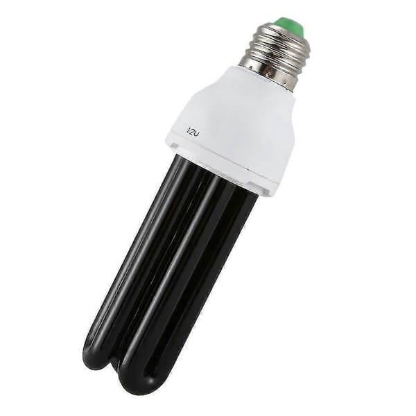 2x E27 40w UV Ultraviolet Fluorescerende Sortlys CFL Pære Lampe 220v Form: lige Effekt Vo