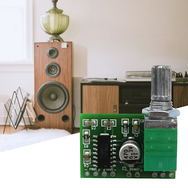 5 stk. PAM8403 GF1002 Digital Forstærkerkort Mini Dual Channel PCB 5V USB Strøm Audio Forstærkerkort