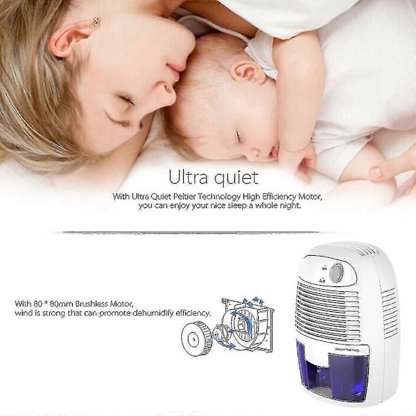 Lufttorkare 500ml Mini Halvledaravfuktare Fuktabsorbent Luftfuktare För Hem Deshumidificador