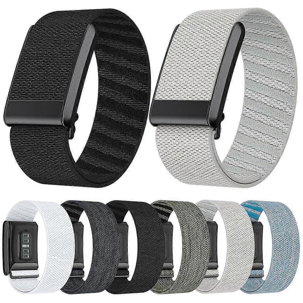 Elastisk Dekorativt Design Nylon Urrem til WHOOP 4.0