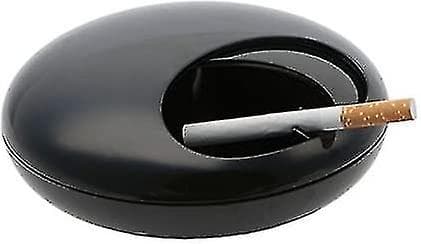Pebble Askkopp med Lock (svart)