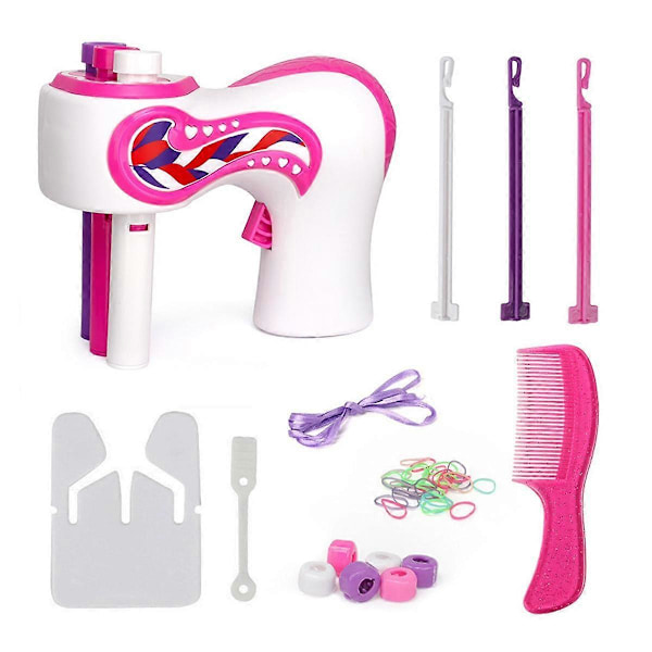 Automatisk Hårfletter Flettemaskine Piger Hårfletning DIY Hårstrikkemaskine Twist Kn