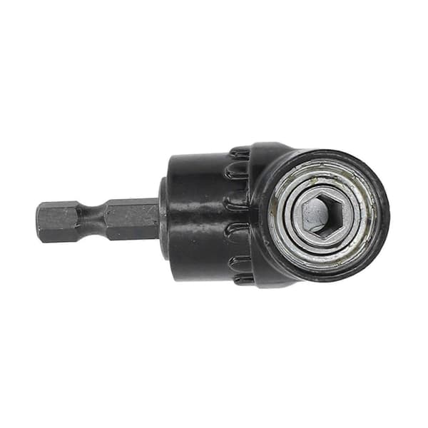 Vinkelboreadapter Vinklet Bitsholderfeste 1/4in Hex Shank Tilbehør