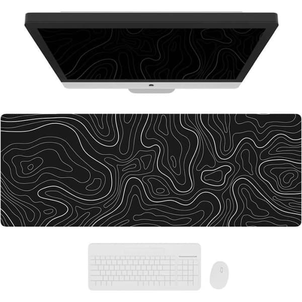 Musematte - Minimalistisk - 80x30cm - Anti-slitasje - Sklisikker bakside