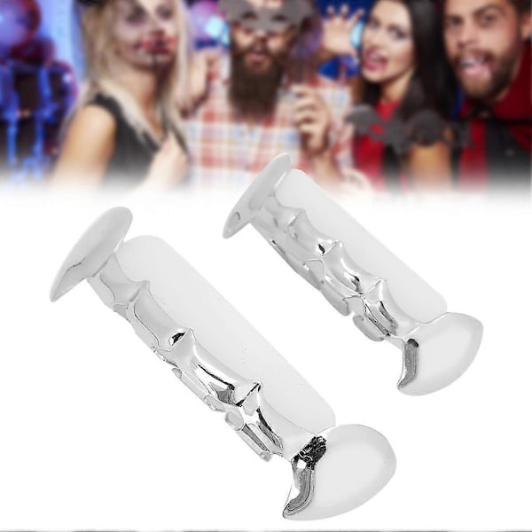 Tænder Mænd Kvinder Hip Hop Prop Tænder Dekoration til Halloween Fest