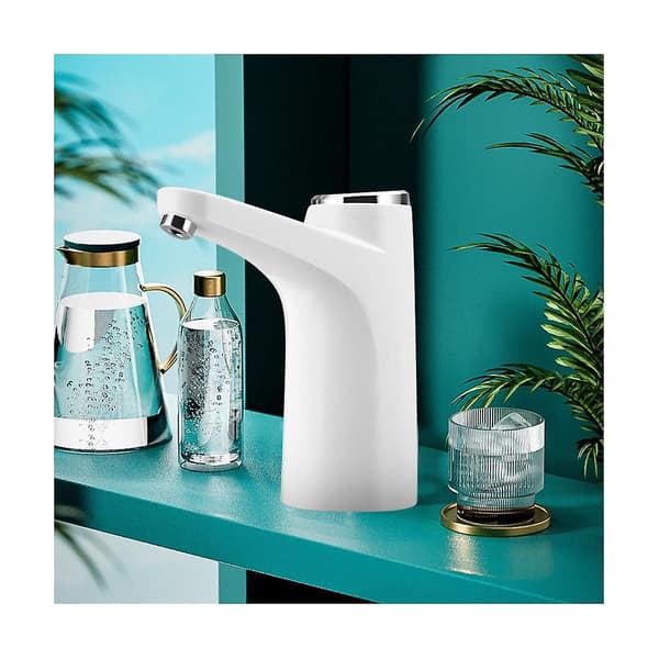 Vattenpumpflaskor Automatisk Elektrisk Vattendispenser Hushållsgallonpump Tunnformad Smart Vattendispenser