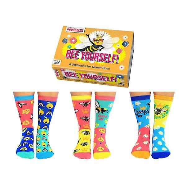 United Oddsocks Bee Yourself -sukat
