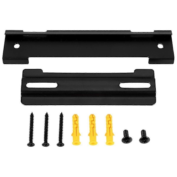 120 Veggfeste Brakettsett For Solo 5 Soundbar, For Cinemate120, Med Skrue Og Vegganker, Svart