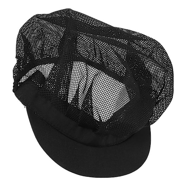 Kokkihattu Säädettävä Elastinen Hengittävä Verkkokorkki Beanie Keittiön Työhön