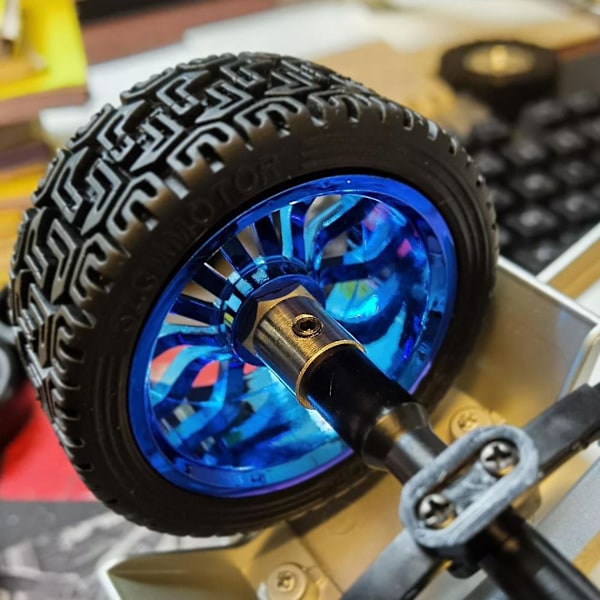 5mm till 12mm hjulnavförlängningsadapterkoppling för Wpl D12 Rc-bilaccessoar
