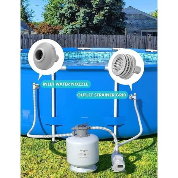 Reservedelssæt til swimmingpool til Coleman-Bestway, pooltilbehør, reservedele (1 sæt)
