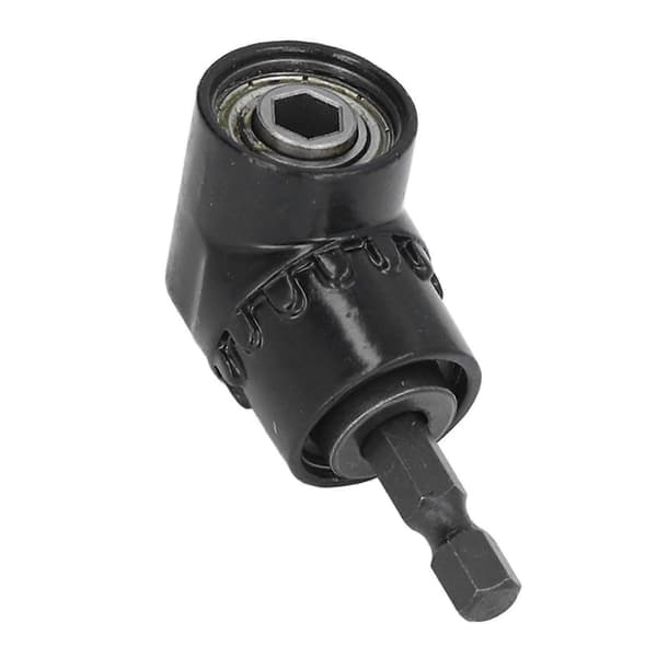 Vinkelboreadapter Vinklet Bitsholderfeste 1/4in Hex Shank Tilbehør