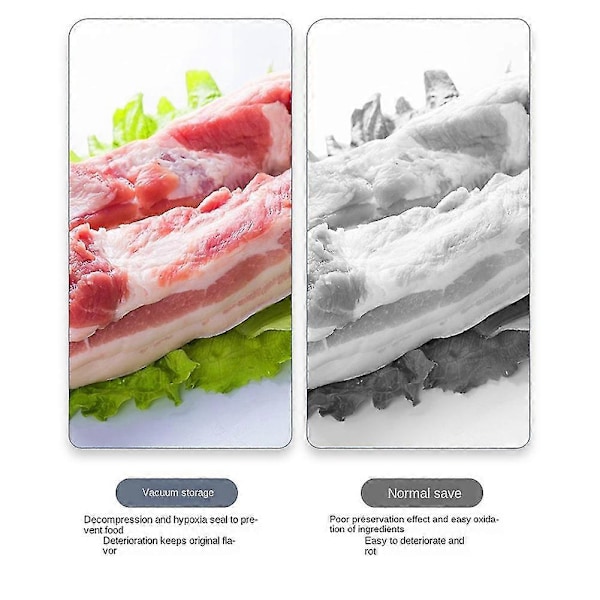 Mini Vakuumforsegler 2 I 1 Forsegler Og Klippemaskin Automatisk Matforsegler For Plastposer Mat St