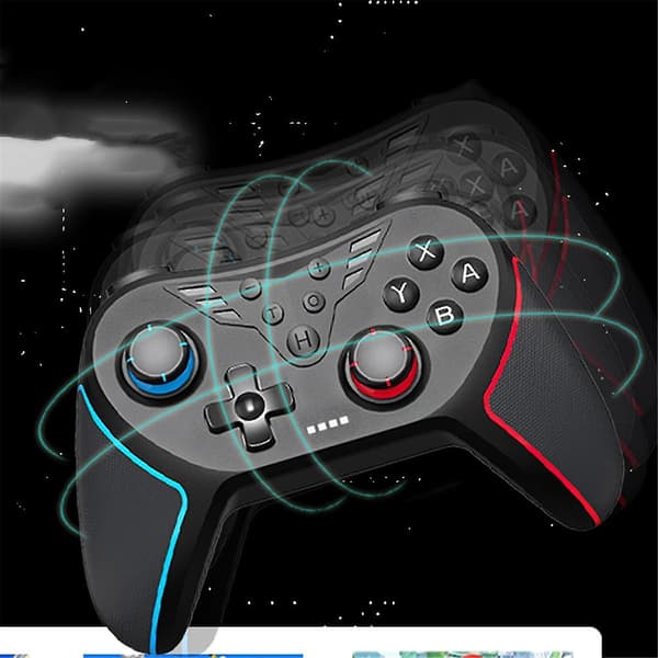 Til Switch Trådløs Bluetooth Gamepad Hall Rocker Makro Programmering Somatisk Computer Spil T43 Joyst