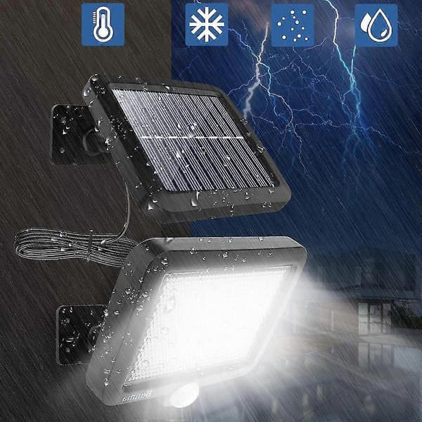 Aurinkolamput ulkokäyttöön, 56 LED aurinkolamppu ulos